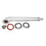 Комплект коаксиального дымохода 60/100 мм White BCSA0482 NAVIEN