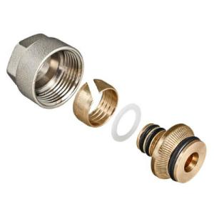 Фитинг коллекторный для металлопластиковой трубы Valtec VT.4420.NE Евроконус