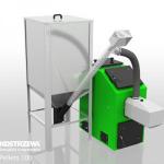 Твердотопливные пиролизные котел Kostrzewa Pellets 100 16кВт