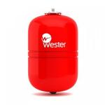 Бак мембранный Wester 18 л для отопления (красный)
