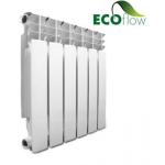 Радиатор алюминиевый EcoFlow (Экофлоу) 500*80,10-и секционный